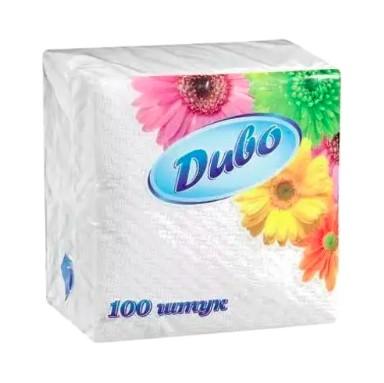 ДИВО серв. папер. 1-шарові 240*240, в п/п упаковці 100шт білі